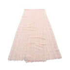 Chanel Scarf CC Logo Sequin Wool Nylon