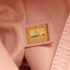 Chanel Shoulder Bag Deauville Pink Leather Drawstring — view 5