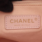 Chanel Shoulder Bag Deauville Pink Leather Drawstring — view 4