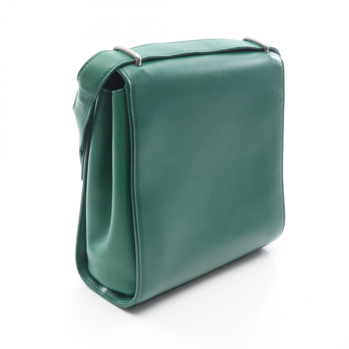 Bottega Veneta Shoulder Bag the Clip Green Leather — view 2