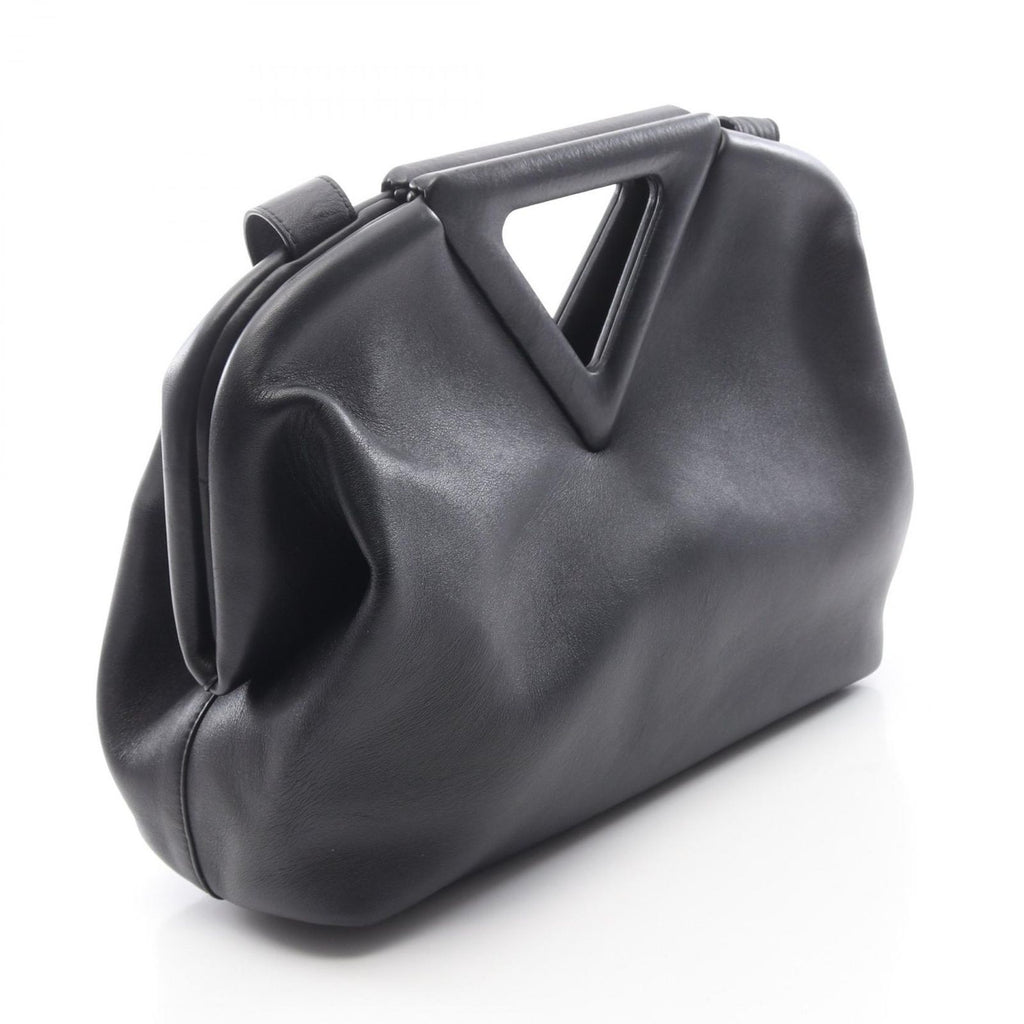 Bottega Veneta Shoulder Bag Point 2-Way Black Leather — view 2