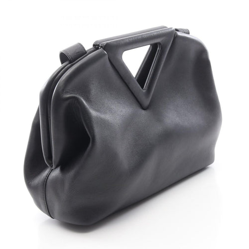Bottega Veneta Shoulder Bag Point 2-Way Black Leather — view 2