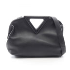 Bottega Veneta Shoulder Bag Point 2-Way Black Leather