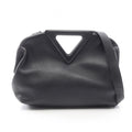 Bottega Veneta Shoulder Bag Point 2-Way Black Leather