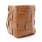 Bottega Veneta Shoulder Bag Small Cassette Camel Leather — view 2