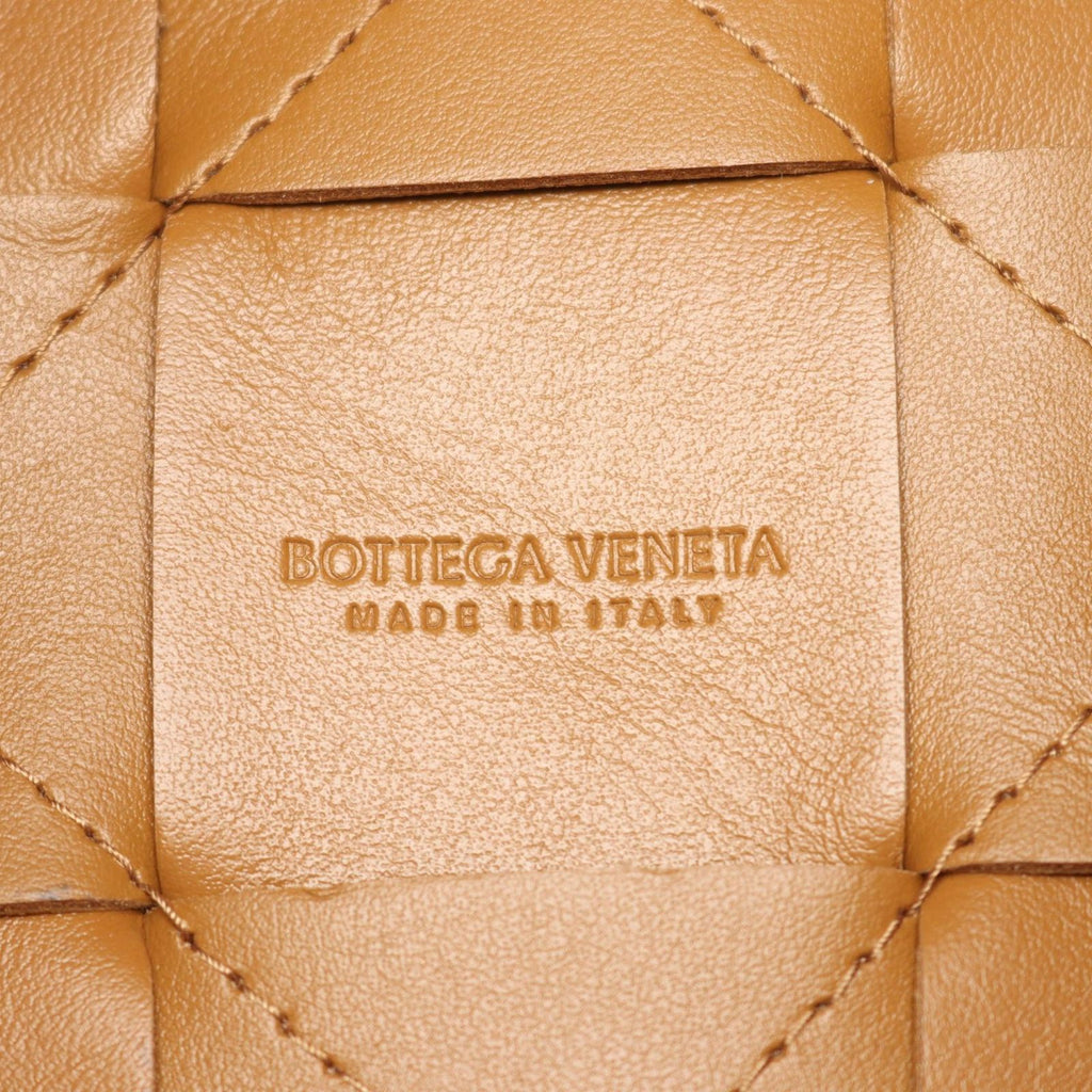 Bottega Veneta Shoulder Bag Small Cassette Camel Leather — view 4