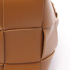 Bottega Veneta Shoulder Bag Small Cassette Camel Leather — view 9