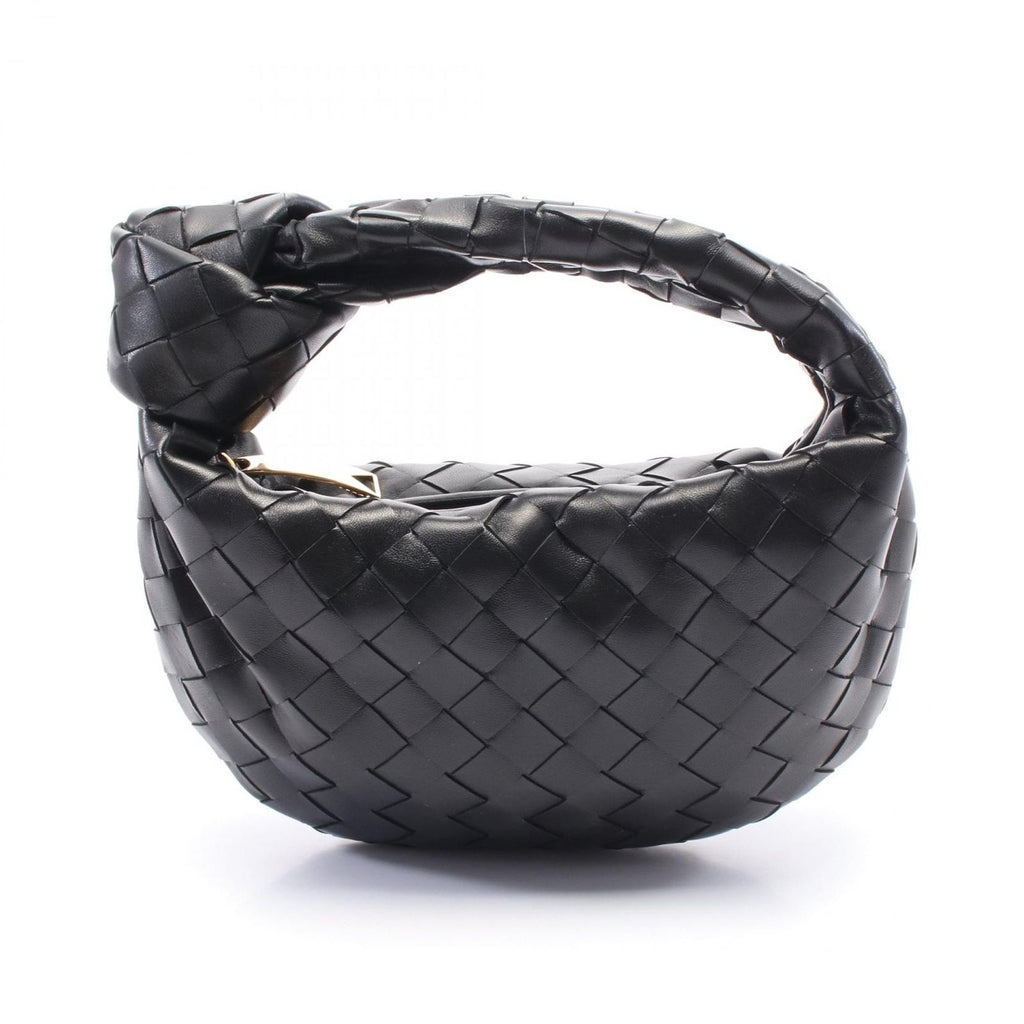 Bottega Veneta Mini Jodie Black Leather Shoulder