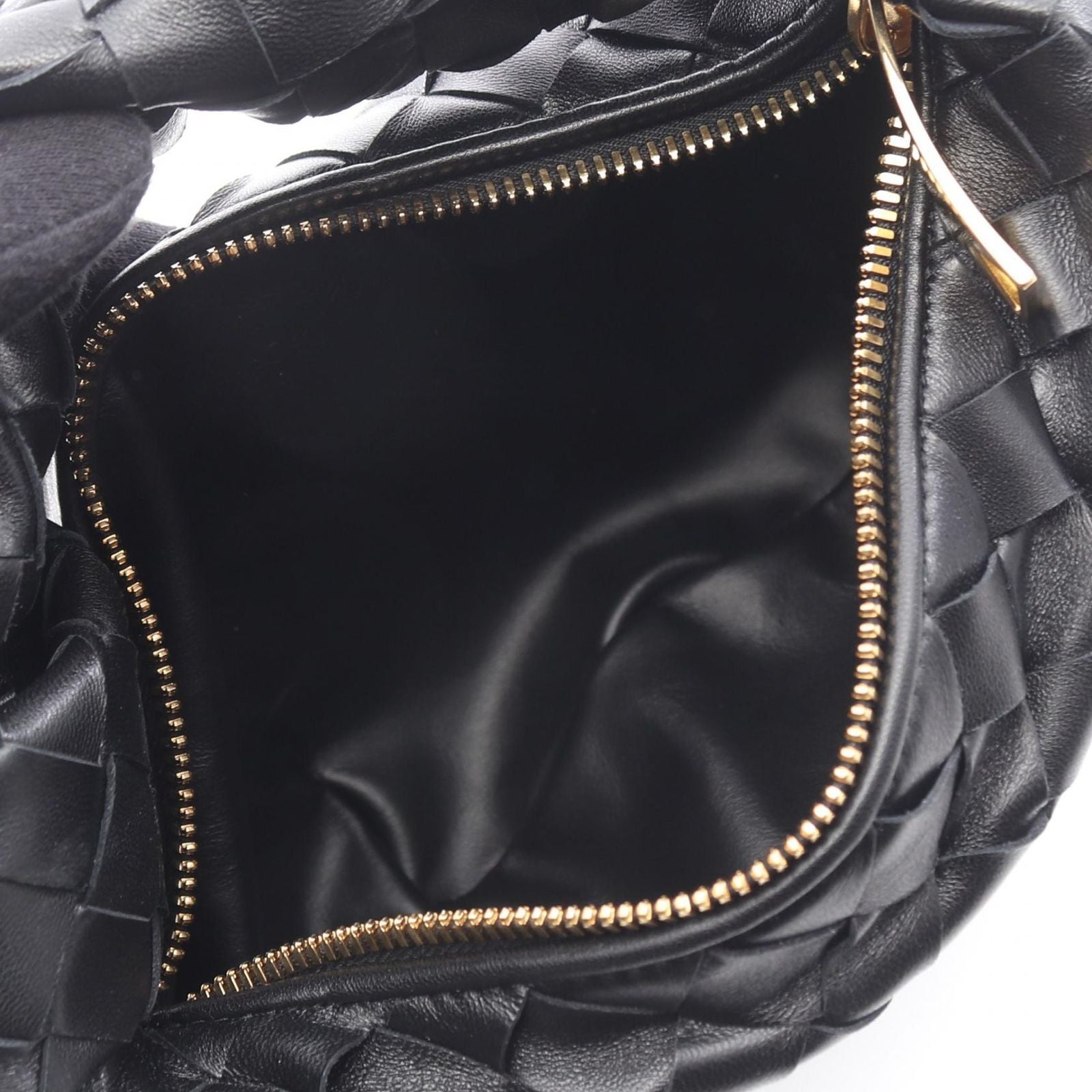 Bottega Veneta Mini Jodie Black Leather Shoulder — view 3