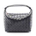 Bottega Veneta Handbag Mini Wallace Black Leather