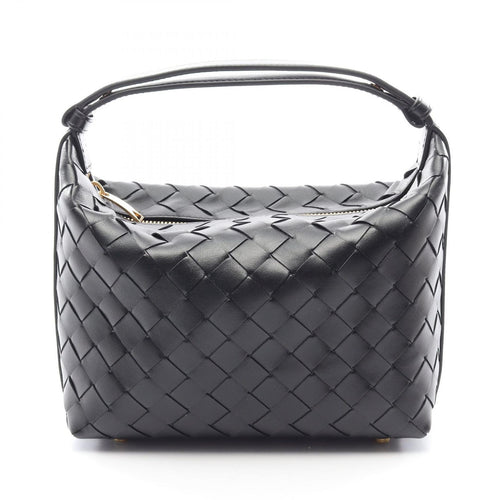 Bottega Veneta Handbag Mini Wallace Black Leather