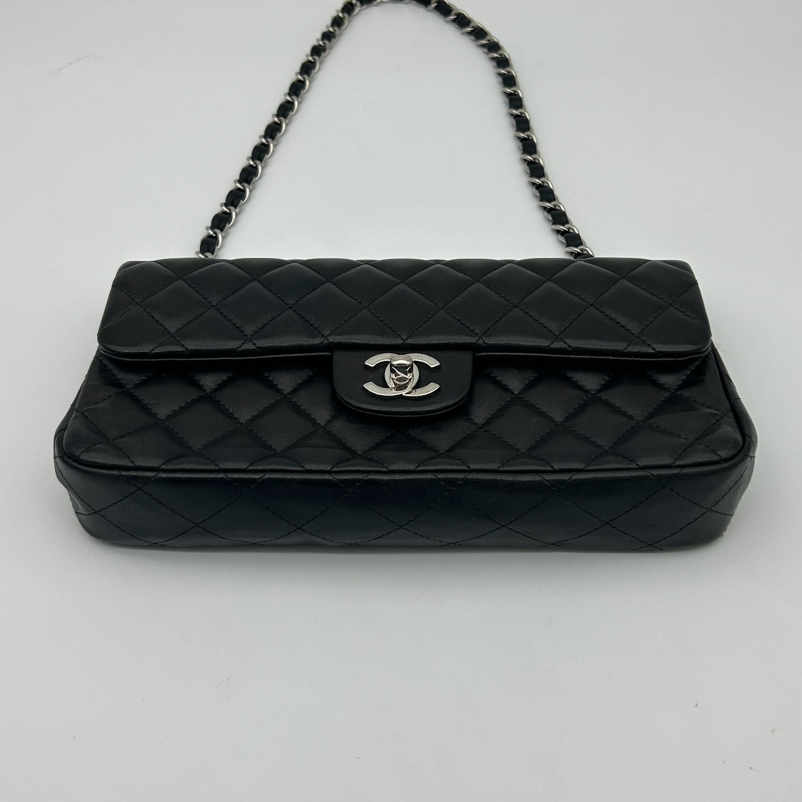 Chanel Quilted Lambskin Leather Shoulder — view 6