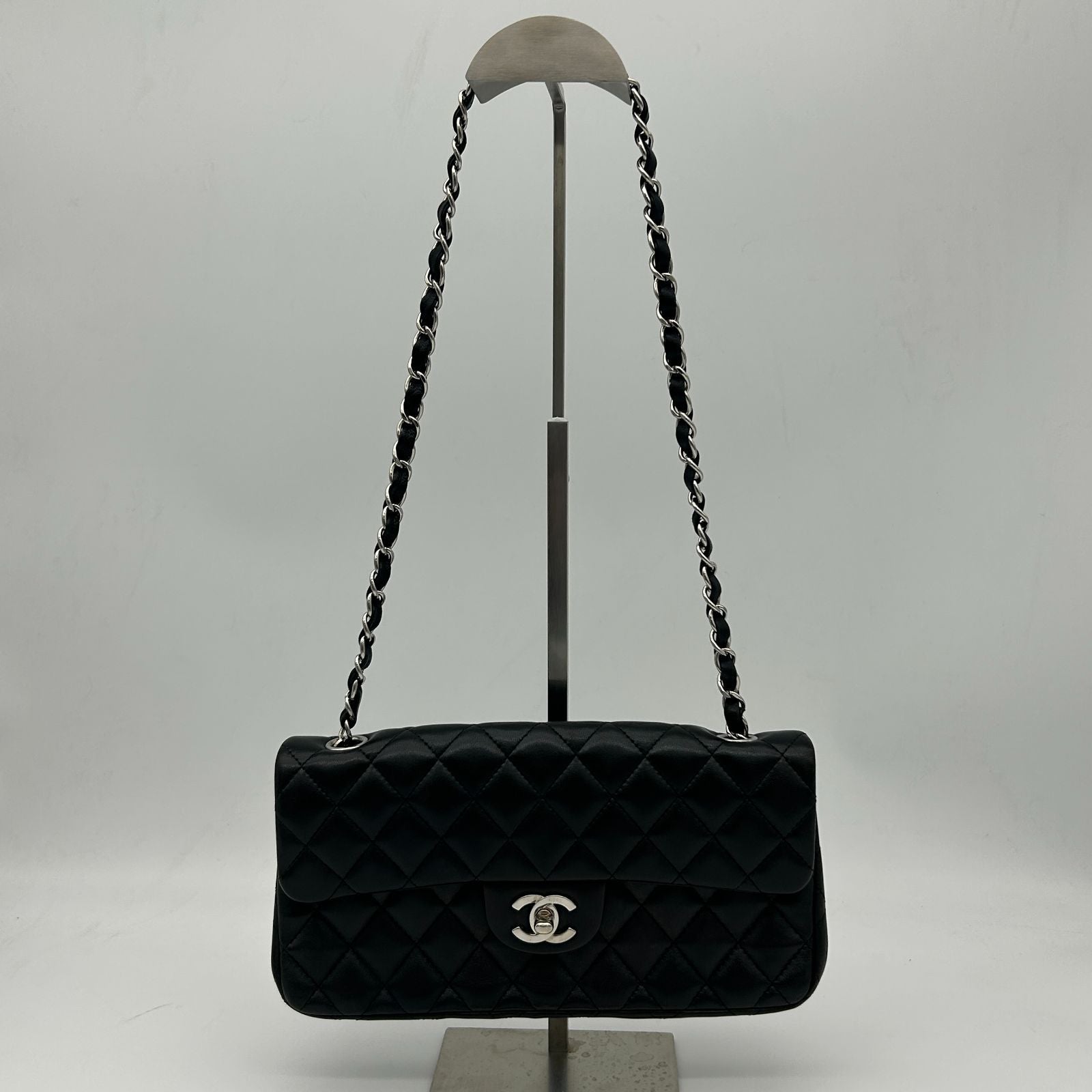 Chanel Quilted Lambskin Leather Shoulder