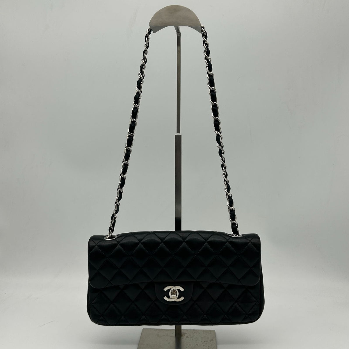 Chanel Quilted Lambskin Leather Shoulder