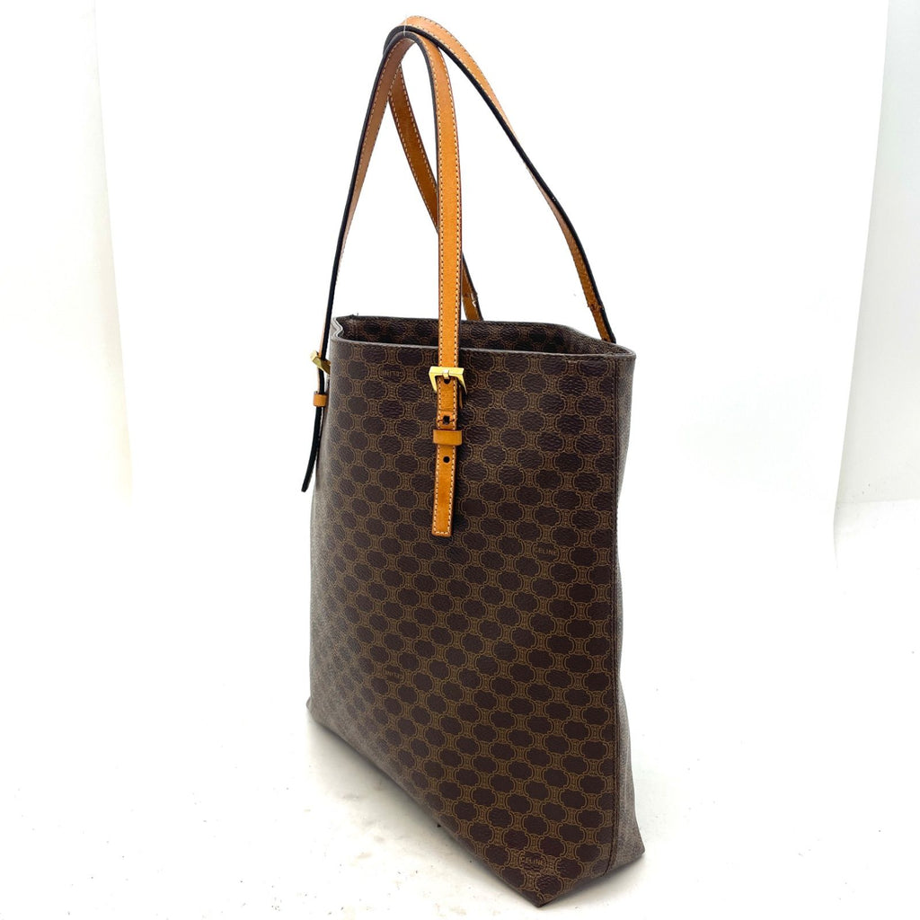 Celine Tote Macadam Business Brown — view 2