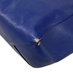 Celine Tote Cabas Phantom Small with Belt Navy Leather — view 6