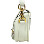 Dior Bobbi East West Shoulder Bag Leather White — view 2