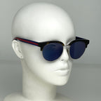 Gucci Logo Sunglasses Eyewear Demi Pattern Acetate Brown — view 7