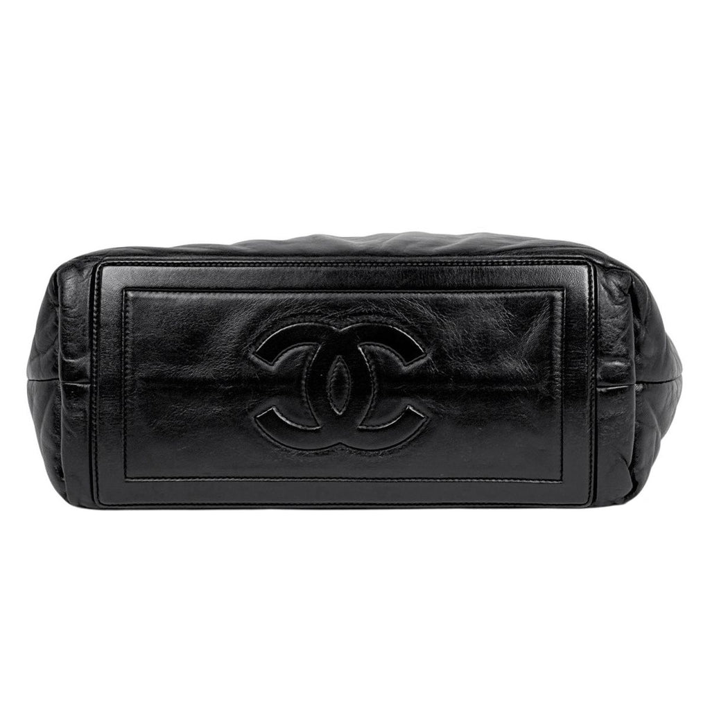 Chanel Coco Cocoon Tote Leather Black — view 5