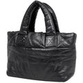 Chanel Coco Cocoon Tote Leather Black