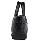 Chanel Coco Cocoon Tote Leather Black — view 4