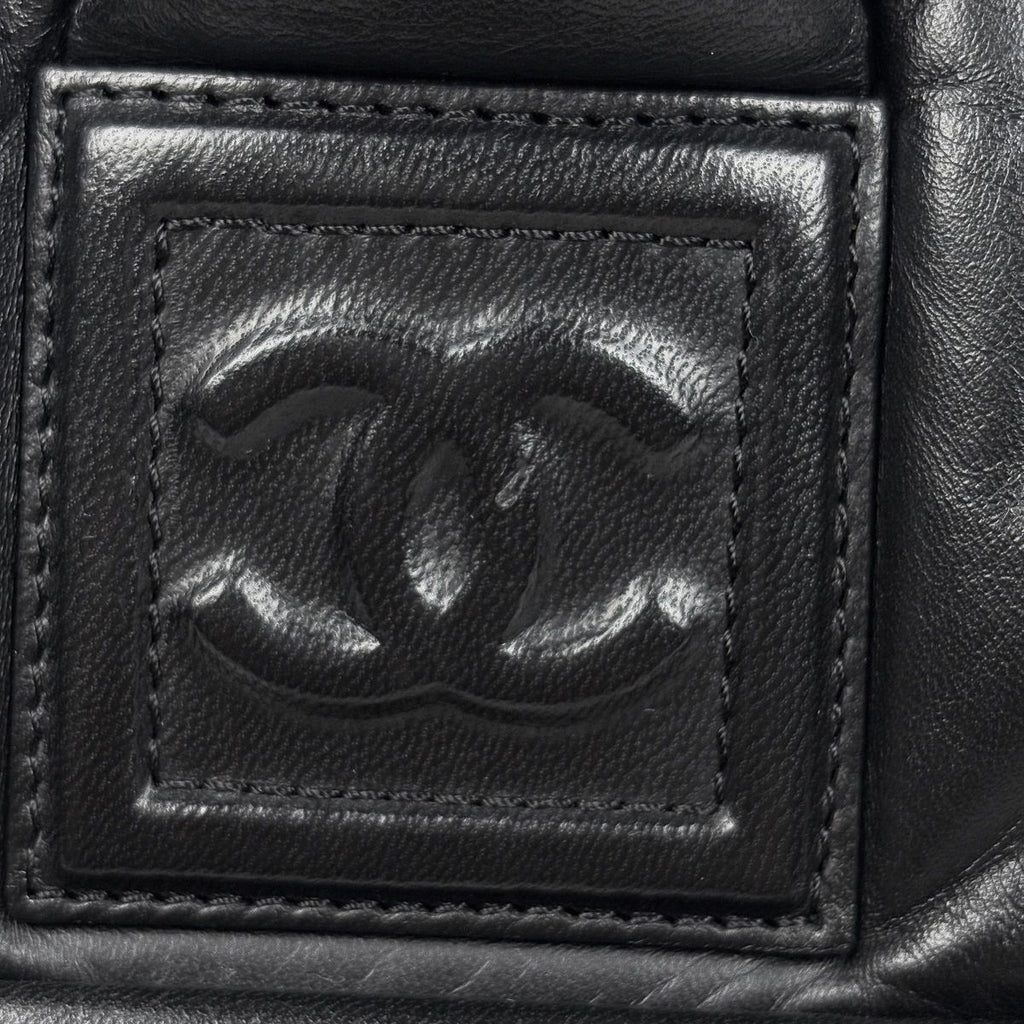 Chanel Coco Cocoon Tote Leather Black — view 8