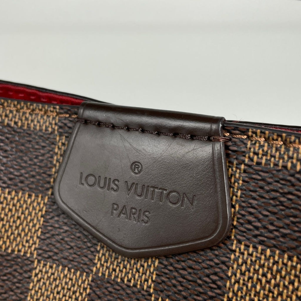 Louis Vuitton Gray Souffle PM Shoulder Bag Damier Brown — view 4