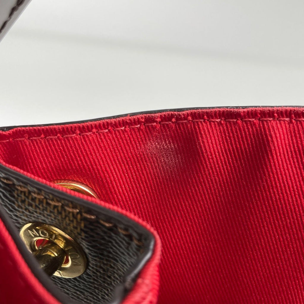 Louis Vuitton Gray Souffle PM Shoulder Bag Damier Brown — view 7
