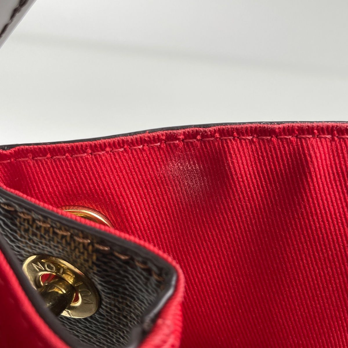 Louis Vuitton Gray Souffle PM Shoulder Bag Damier Brown — view 7