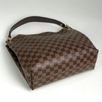 Louis Vuitton Gray Souffle PM Shoulder Bag Damier Brown — view 2