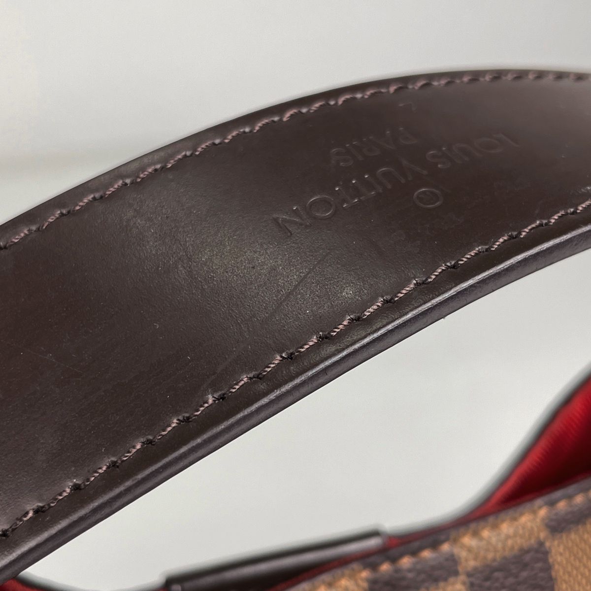 Louis Vuitton Gray Souffle PM Shoulder Bag Damier Brown — view 6