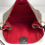 Louis Vuitton Gray Souffle PM Shoulder Bag Damier Brown — view 8