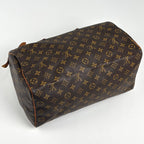 Louis Vuitton Speedy 35 Handbag Monogram Brown — view 2