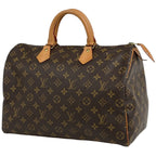 Louis Vuitton Speedy 35 Handbag Monogram Brown