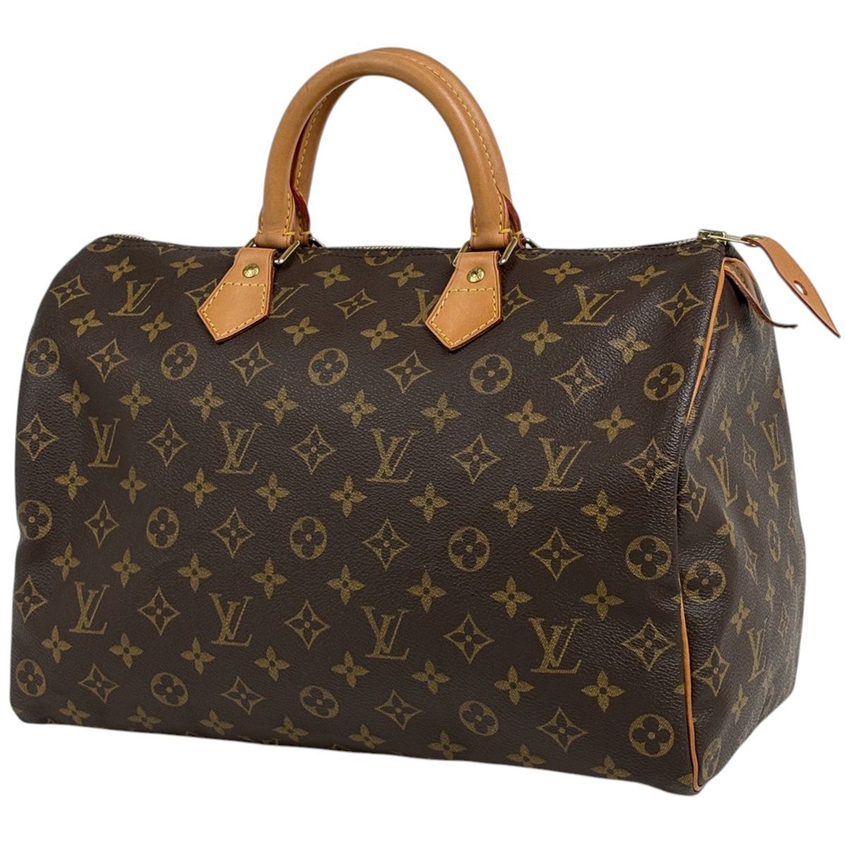 Louis Vuitton Speedy 35 Handbag Monogram Brown