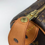Louis Vuitton Speedy 35 Handbag Monogram Brown — view 6