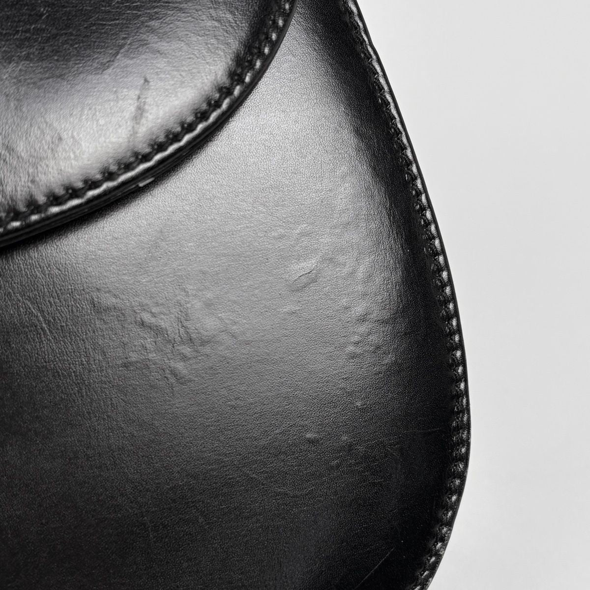 Gucci Bamboo Handbag Vintage Leather Black — view 4