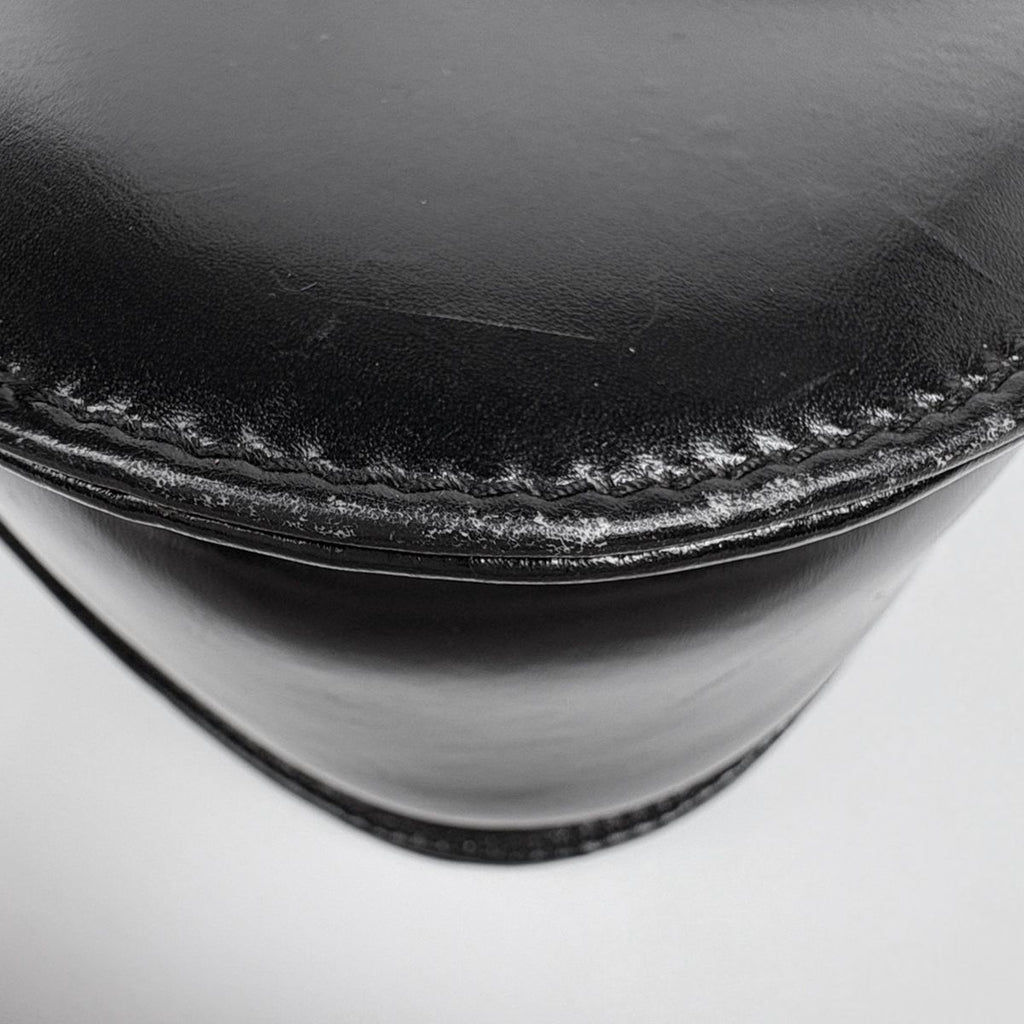 Gucci Bamboo Handbag Vintage Leather Black — view 3