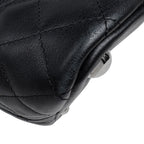 Chanel Cambon Line Large Tote CC Logo Shoulder Bag Leather Black — view 7
