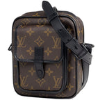 Louis Vuitton Christopher Wearable Wallet Shoulder Bag Monogram Macassar Brown