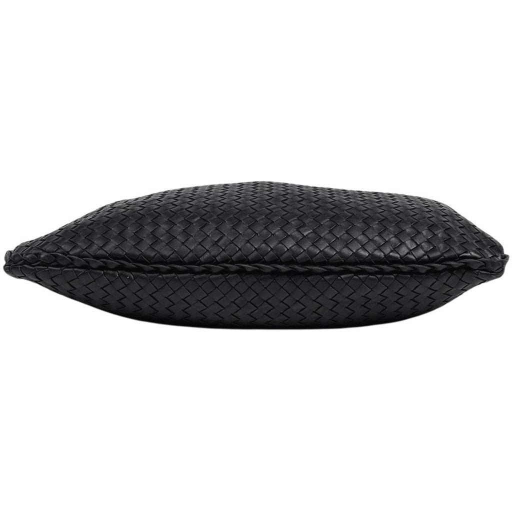 Bottega Veneta Intrecciato Shoulder Bag Hobo Leather Black — view 5