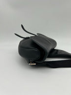 Dior Saddle Bag Black Calfskin Gold — view 8