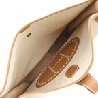 Hermes Evelyne 1 GM Toile Ash Beige L Shoulder — view 5