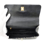 Chanel Handbag Stitch CC Logo Lambskin Bag Black — view 5