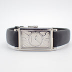 Tiffany & Co Gallery Quartz Watch White Dial Leather Strap Pawn — view 2