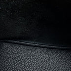 Hermes Handbag Picotin Lock PM Black Silver Taurillon Clemence — view 9