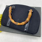 Gucci Handbag Bamboo Black Nylon Mini Pouch Coin — view 3