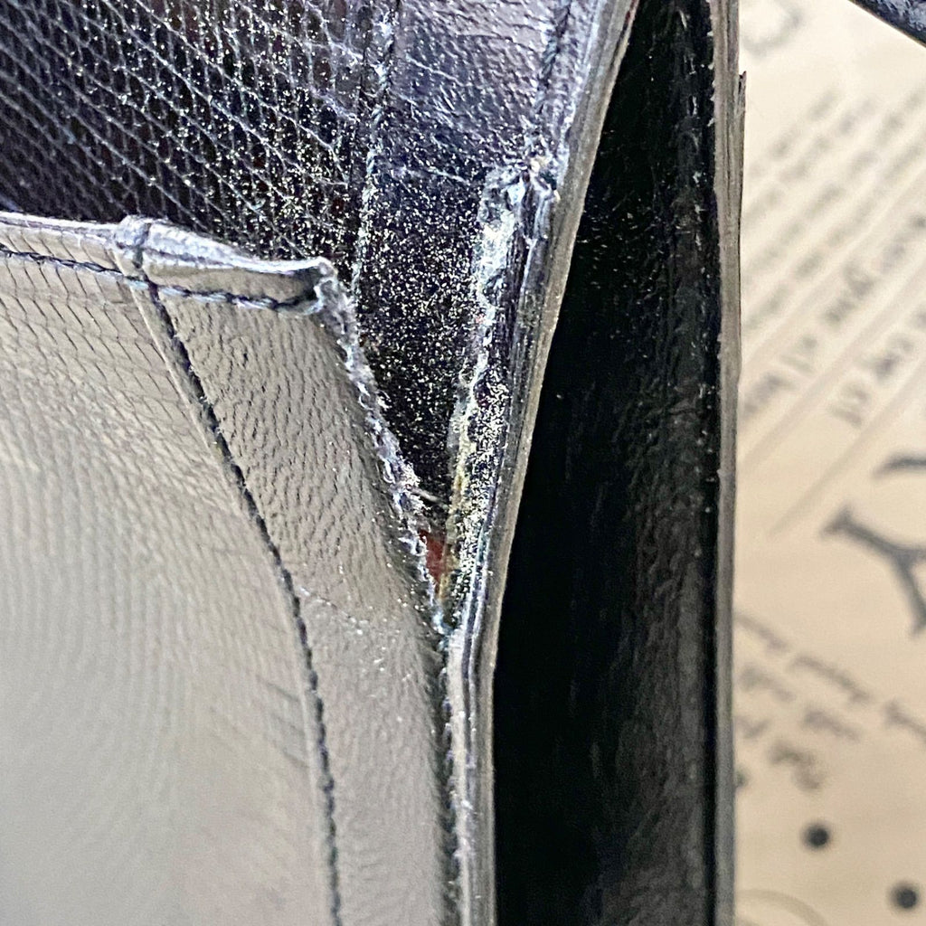 Saint Laurent Shoulder Bag Crossbody Black Leather — view 8