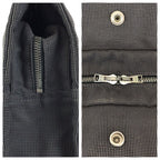 Hermes Her Line MM Gray Silver Polyamide Polyester Tote — view 6
