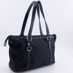 Gucci GG Nylon Canvas Black Tote — view 3